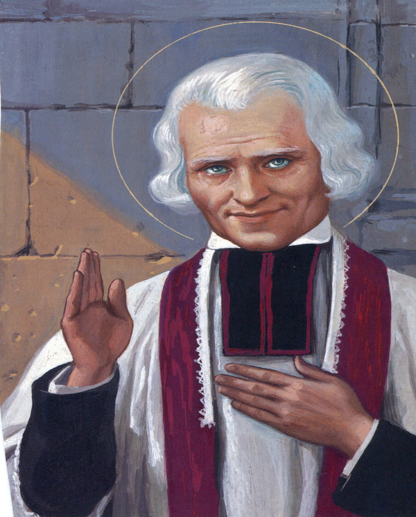 St John Vianney N- CATHOLIC PRINTS PICTURES