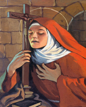 St Margaret of Cortona N- CATHOLIC PRINTS PICTURES