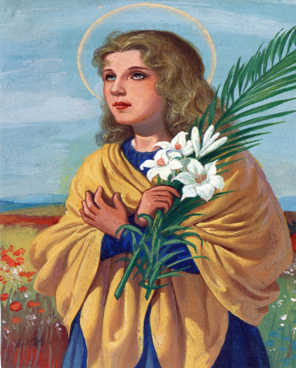 St Maria Goretti N- CATHOLIC PRINTS PICTURES