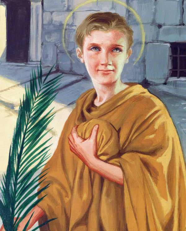 St Tarcisius N- CATHOLIC PRINTS PICTURES