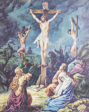 THE CRUCIFIXION SH - CATHOLIC PRINTS PICTURES
