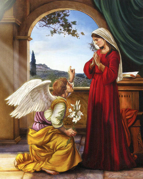 The Annunciation T - CATHOLIC PRINTS PICTURES