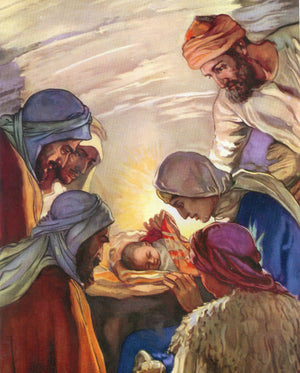 The Birth of Jesus C - CATHOLIC PRINTS PICTURES