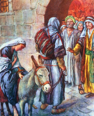 The Journey to Bethlehem C - CATHOLIC PRINTS PICTURES