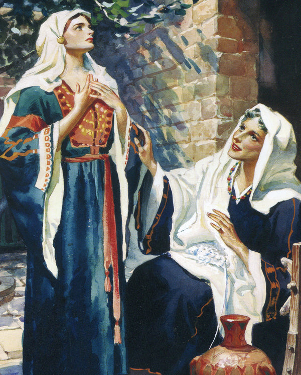 The Visitation C - CATHOLIC PRINTS PICTURES