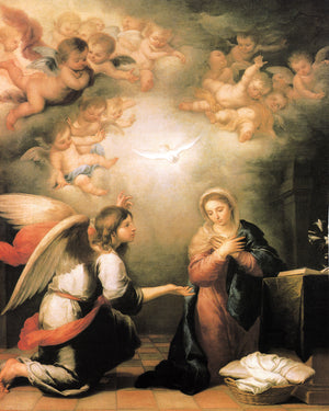 THE ANNUNCIATION- CATHOLIC PRINTS PICTURES