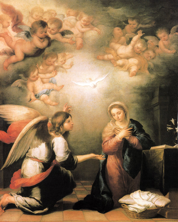 THE ANNUNCIATION- CATHOLIC PRINTS PICTURES