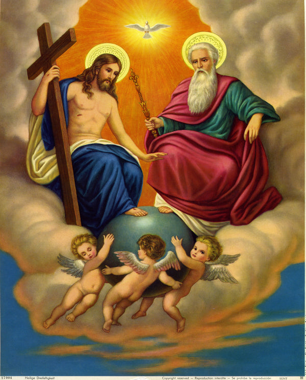 THE TRINITY- CATHOLIC PRINTS PICTURES