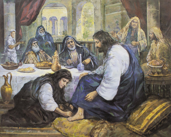 WASHING OF FEET SH3 - CATHOLIC PRINTS PICTURES