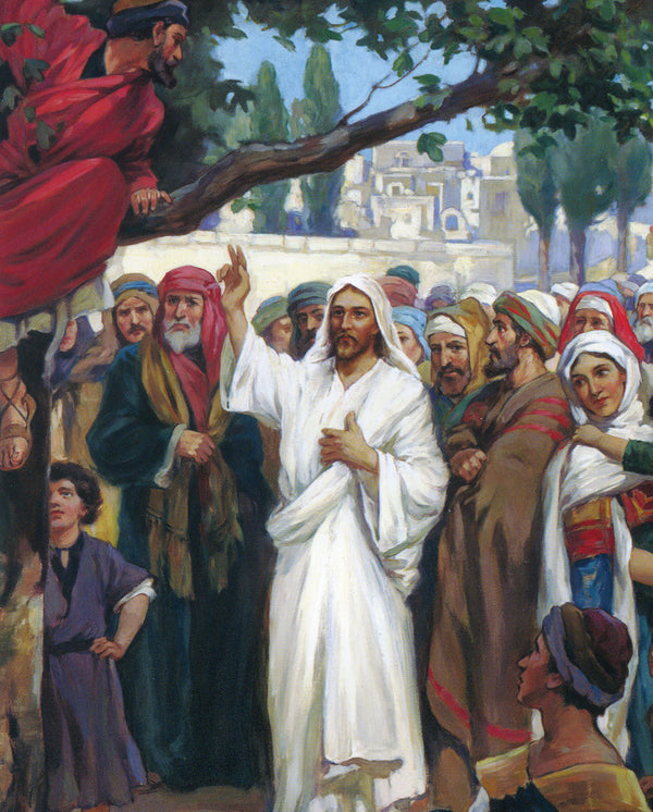 Zacchaeus C - CATHOLIC PRINTS PICTURES