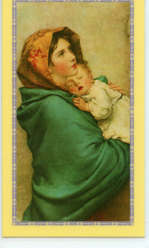 ST. ALOYSIUS  - LAMINATED HOLY CARDS- QUANTITY 25 PRAYER CARDS
