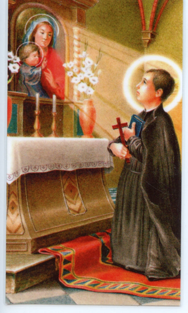 ST. JOHN BERCHMAN - LAMINATED HOLY CARDS- QUANTITY 25 CARDS