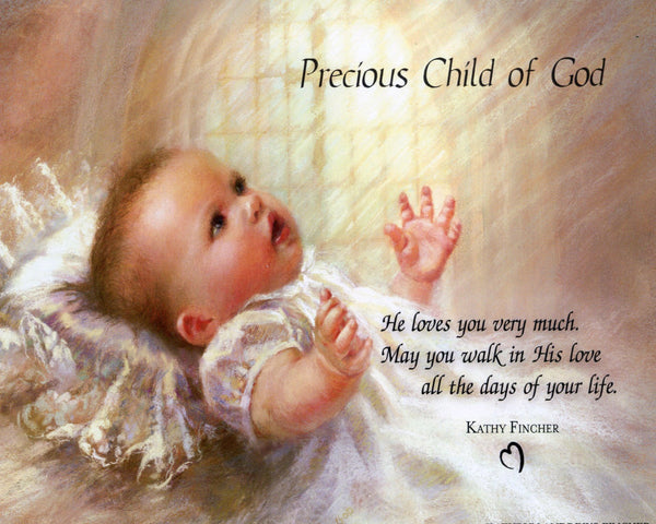 PRECIOUS CHILD OF GOD- CATHOLIC PRINTS PICTURES